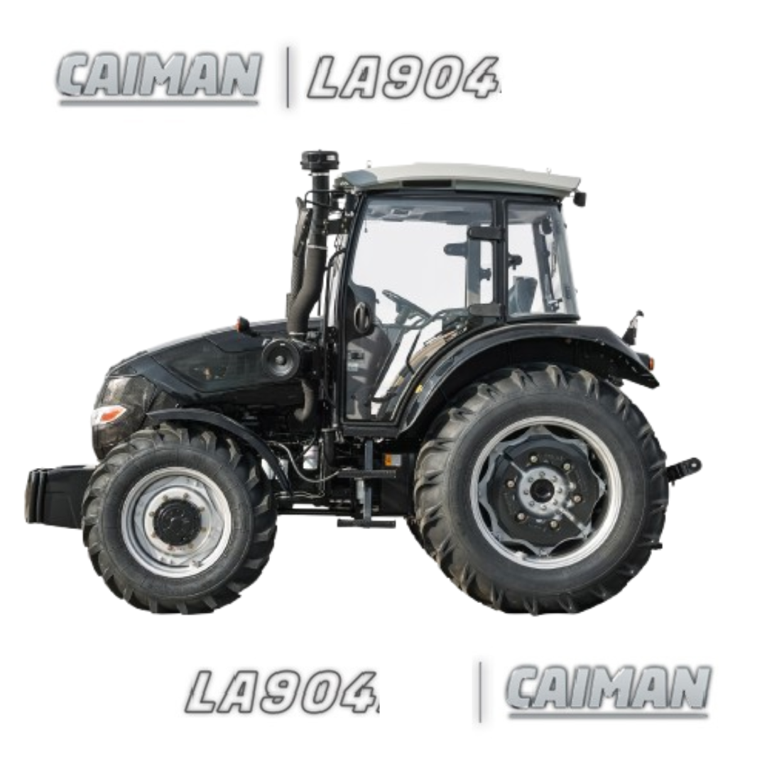 TRACTOR AGRICOLA CAIMAN LA904 TURBO 4X4 90HP CREEPER 16+8 CABINADO