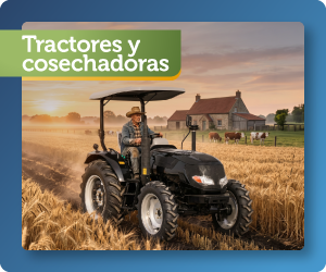 Tractores John Deere, New Holland, Massey Ferguson, Kubota y Case IH Tractores agrícolas CAIMAN, Mahindra, John Deere, New Holland, Massey Ferguson, Kubota y Case IH trabajando en campo